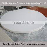 Restaurant Furniture Big Round Solid Surface Table Top
