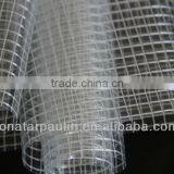 PVC Transparent Mesh Fabric