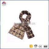 Male Plaid Cotton Knitted Winter Scarf thumbnail-1