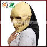 halloween latex baby realistic skull mask