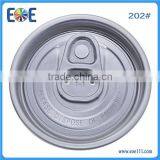 Bulgaria 202# aluminum can EZO, EOE, 52mm dry food easy open lid factory