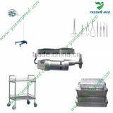 YSSJT-1C New Style Stainless Steel Medical Mortuary Corpse Trolley Stretcher thumbnail-5