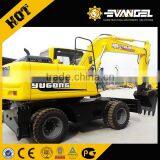 Yugong 13ton Mini Wheel Excavator Prices thumbnail-3