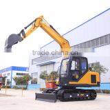Made in China ER85-8A (8.5Ton) Crawler Mini Excavator With Cummins Engine