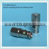 1/4" High Pressure Quick Coupling Slip Lock End Cap Fittings Connectors With 1hole ,2hole,without Hole thumbnail-6