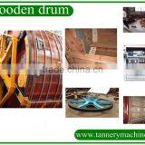 D4.2XL4.5 Leather Wooden Drum for Soaking Liming Tanning thumbnail-2