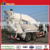 Sino Truck / Howo 10 Cubic Meters Concrete Mixer Truck / Tank Semi Trailer (With Truck Head Available) thumbnail-1