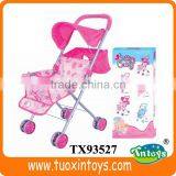 Iron Pet Dog Stroller, Double Wheels Pet Stroller thumbnail-1