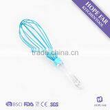 0300203 High Quality 12" Blue Color Silicone Egg Beater With PS Handle thumbnail-1
