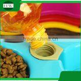 Multifunction Pet Accessories Plastic Double Cat Dog Pet Water Food Bowl thumbnail-3