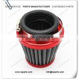 New 44mm Air Filter For Pit Bike Quad Bike With Red Color thumbnail-2