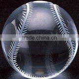 Crystal Basketball Paperweight thumbnail-1