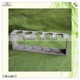 Antique Color Five Compartments Wood Test Tube Stand thumbnail-3