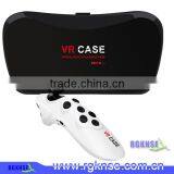 Fashion Style VR Case 2 Generation Virtual Reality 3D Glasses for IOS and Android Phone With Gamepad thumbnail-1