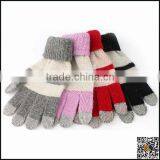 Wholesale Winter Gloves Smartphone Knitted Touch Screen Gloves, Touch Working Glove thumbnail-2