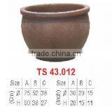Vietnam Large Outdoor Rustic Garden Pottery Planters thumbnail-1