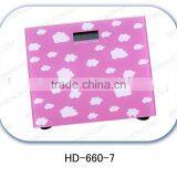 Bathroom Tempered Glass Electronic Body Weighing Scale thumbnail-1