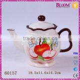 decal desgin home tableware for cheap ceramic teapot