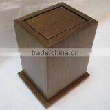 China Funeral Supplier Wooden Cremation Urn thumbnail-2