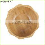 Bamboo Salad Bowl Sets / Natural Living Bamboo Salad Bowls/Homex_Factory thumbnail-2