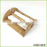 Bamboo Heavy Duty Napkin Holder Rack With Center Bar Homex BSCI/Factory thumbnail-3