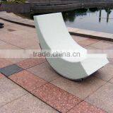 HuSen New Design Comfortable Outdoor Rattan & Wicker Sun Swimming Lounger / Sexy Chaise Rocking Lounge Furniture Chairs China thumbnail-1