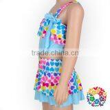 New Arrival Baby Girls Summer Two-Pieces Bikini Swimwear Toddler Boutique Skirt Swimsuits thumbnail-1