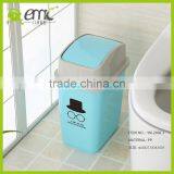 Wholsale pp Plastic Trash Can Home Waste Bins With Lids thumbnail-5