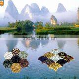 Colorful Polished River Pebble Mosic Patten Tile/Cobble thumbnail-1