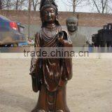 Bronze Standing Kuan Yin Statue thumbnail-1