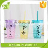 Eco-Friendly Drink Cup Shaker Plastic Snack Cup thumbnail-1