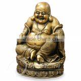 China Factory Direct Sales Religious Bronze Happy Buddha Chinese God Statue thumbnail-2