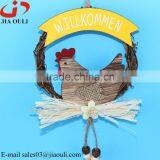 Cheap Easter Decorations Rattan Wreath Hanger thumbnail-2