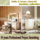 YB62 Antique French Solid Wood Glossy Gorgeous Gold Velvet Chaise Lounge For Bedroom thumbnail-2