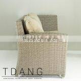 Sonoma Wicker Sofa 3 Seats Right Hand - Rattan Patio Furniture Garden Bench. thumbnail-3