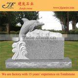 Types Of Dolphins Carved Granite Cheap Tombstone For Sale thumbnail-4