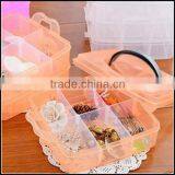3 Layer 18 Apartment Cheap Plastic Makeup Palstic Storage Box With Lids and Handle/custom Plastic Storage Box/plastic Box thumbnail-2