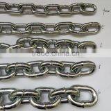 Q235 Welded Electric Galvanized DIN766 Short Link Chain thumbnail-1