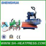 Swing Head Heat Press Dye Sublimation T-shirt Printing Machine thumbnail-3