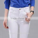 Fashion Wholesale Young Sex Girls Ladies Seamless Jean Leggings Women High Waist Jenas Pencil Pants thumbnail-5