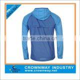 Men Polyester Windproof Waterproof Light Weight Sports Running Jacket thumbnail-2