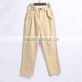 American Style Khaki Cotton Boy School Uniform Pants thumbnail-2