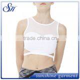Nylon Women Sports Wear Custom Dry Fit Ladies Athletic Sports Yoga Bra thumbnail-1