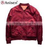 Oem Service Waterproof Taffeta Bomber Men Coat thumbnail-3