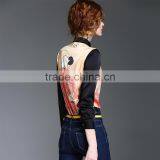 Maxnegio Lady Print New Blouse Fashion Cutting Blouse Back Neck Designs thumbnail-5