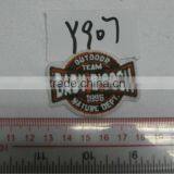 Machine Embroidery Letter Badge Accessory