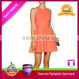 Fashion Woman Dress, Long Spaghetti Strap Layered Pleated Dress thumbnail-6