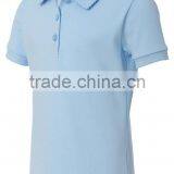 New Design T-shirt Woman TC Polo t Shirt China Factory thumbnail-5