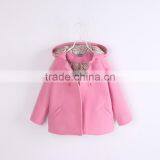 S16155A Wholesale Children Girls Winter Woolen Trench Coats thumbnail-2