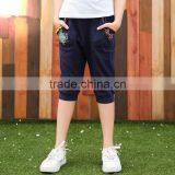 S60709B 2017 2017 Kids Cropped Trousers Costumes Girls National Wind of Embroidery Pants thumbnail-1